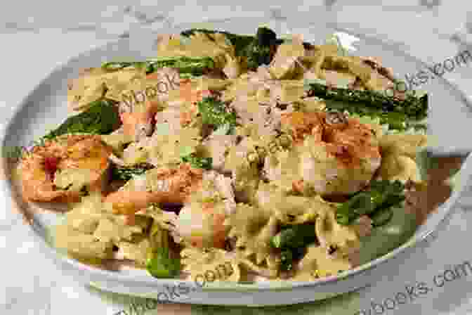 A Close Up View Of A Succulent Shrimp And Asparagus Pasta Dish, Showcasing The Vibrant Flavors And Textures Of This Delectable Recipe. Hello 222 Seafood Pasta Recipes: Best Seafood Pasta Cookbook Ever For Beginners Gluten Free Pasta Cookbook Grilling Seafood Cookbook Tuna Casserole Recipes Shrimp Creole Recipe 1