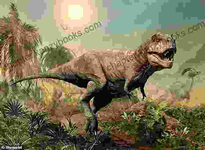 A Fearsome Tyrannosaurus Rex Standing Amidst A Prehistoric Landscape Let S Learn Dinosaurs: Fact In Your Fingertips The Encyclopedia For Kids About Dinosaurs