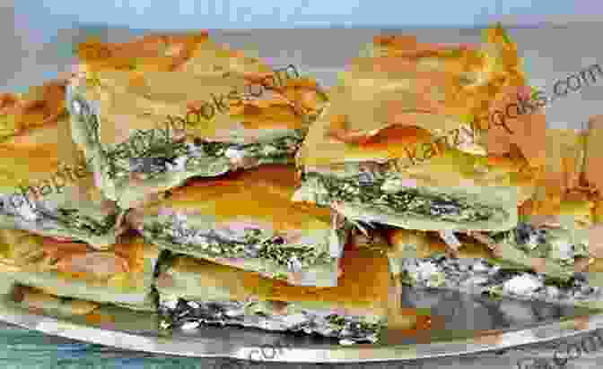 A Golden Brown Spanakopita, Showcasing Layers Of Phyllo Dough And A Savory Spinach Filling Heart Health: Heart Healthy Cookbook: 30 Quick Easy Heart Healthy Greek Recipes For Smart Heart Health (cooking Weight Loss Weight Maintenance) (cooking Weight Maintenance Weight Watchers 1)