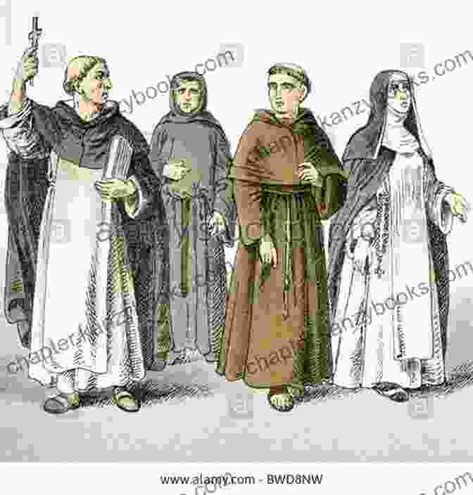 A Group Of Medieval Friars Gathered Around A Table, Looking At A Dead Body. Fleas Flies And Friars: Children S Poetry From The Middle Ages