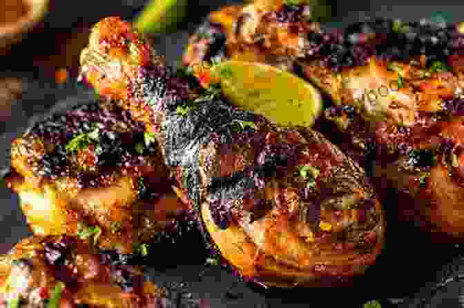 A Plate Of Jerk Chicken, A Popular Jamaican Dish Jamaican Food Recipes: Recipes For The All Time Classic Jamaican Dishes: To Jamaican Cuisine