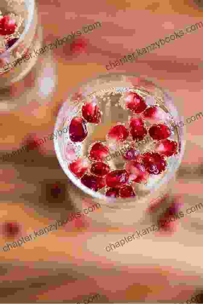 A Vibrant And Bubbly New Year's Eve Dip Topped With Sparkling Pomegranate Seeds 123 Holiday Event Dip Recipes: Home Cooking Made Easy With Holiday Event Dip Cookbook