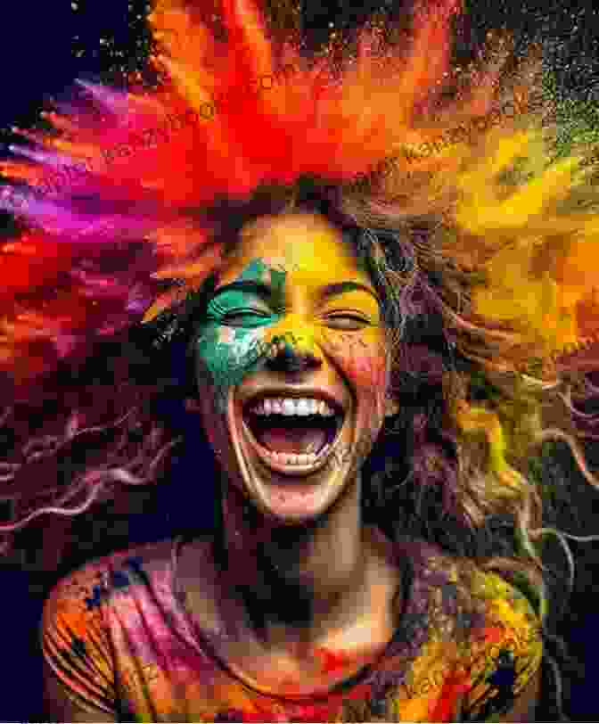 A Woman Exuding Vitality And Joy, Her Face Aglow With A Radiant Smile. Happy Belly: A Woman S Guide To Feeling Vibrant Light And Balanced