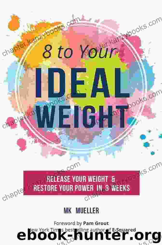 A Woman Smiling And Holding A Copy Of 'Release Your Weight, Restore Your Power In Weeks' 8 To Your Ideal Weight: Release Your Weight Restore Your Power In 8 Weeks (Clean Eating Healthy Lifestyle Lose Weight Body Kindness Weight Loss For Women)