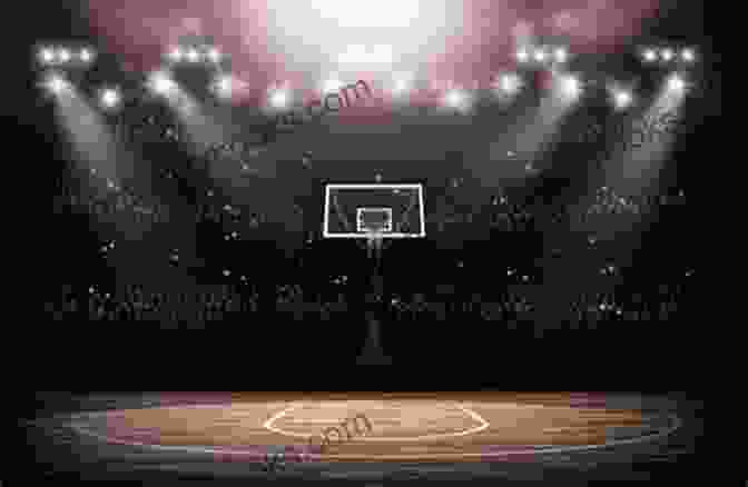 An Image Of A Basketball Court Set Against The Backdrop Of A Starry Night Sky, With Alien Cows Dunking The Ball In The Foreground. Cow Dunked Over The Moon (MOONLIGHT DUNK CONTEST NETWORK)